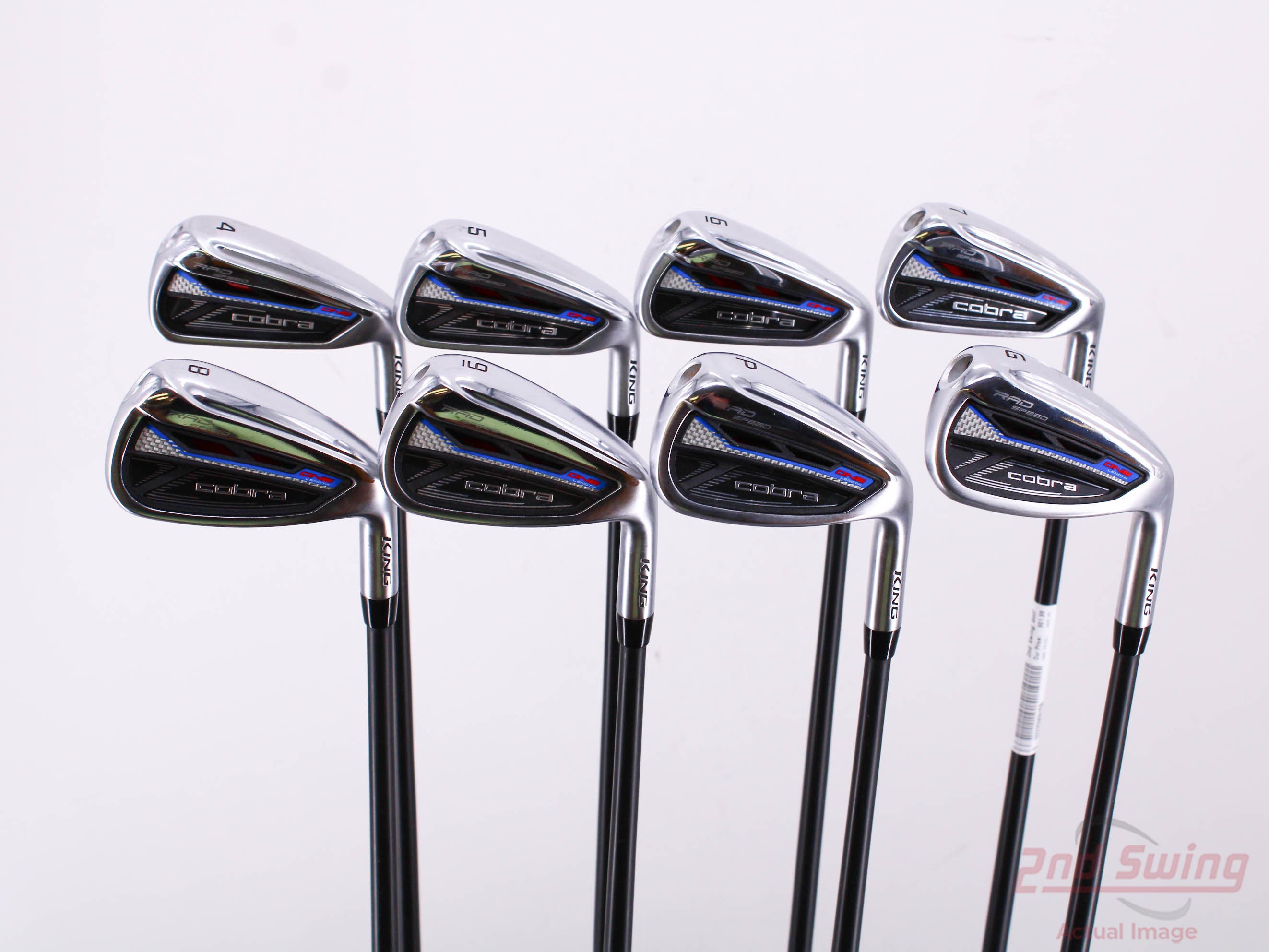 Cobra RAD Speed One Length Iron Set 2nd Swing Golf