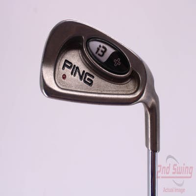 Ping i3 + Single Iron 4 Iron Ping CFS with Cushin Insert Steel Stiff Right Handed Red dot 39.0in