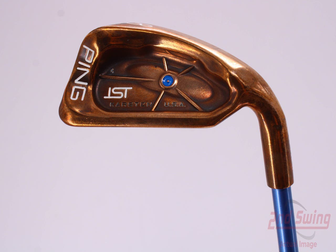 Ping ISI Beryllium Copper Single Iron 8 Iron Ping ULT 50I Ladies Graphite Ladies Right Handed Blue Dot 34.5in