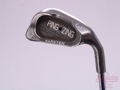 Ping Zing Single Iron 3 Iron Ping JZ Steel Stiff Right Handed Black Dot 39.0in