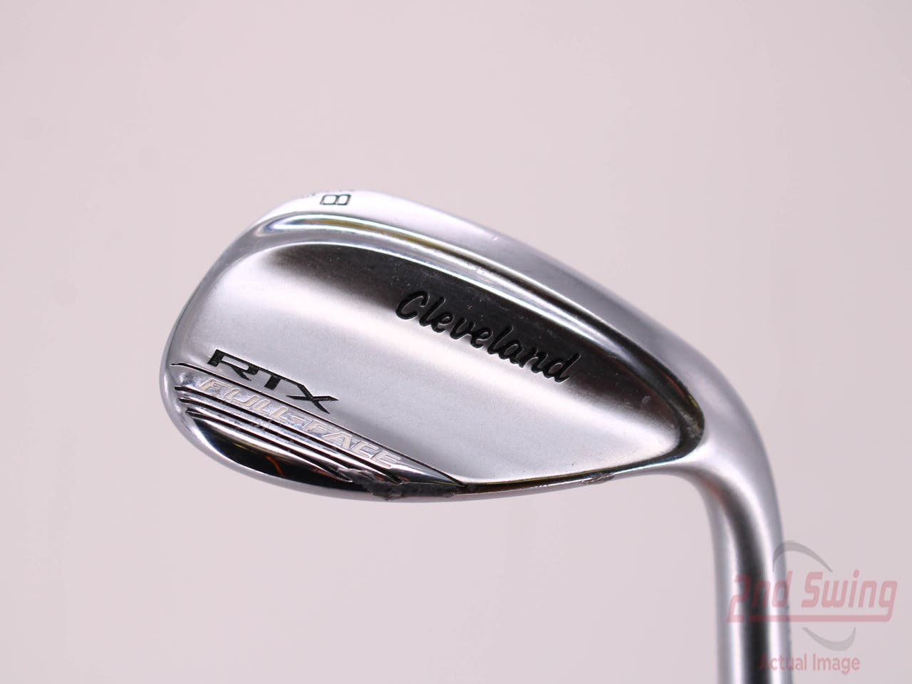 Cleveland RTX Full Face Tour Satin Wedge Lob LW 58° 9 Deg Bounce Stock Steel Shaft Steel X-Stiff Right Handed 36.0in