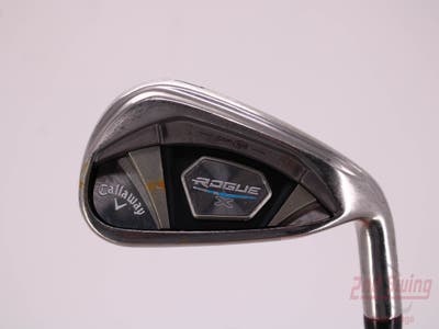 Callaway Rogue X Single Iron 7 Iron Aldila Synergy Blue 60 Graphite Regular Right Handed Red dot 37.5in