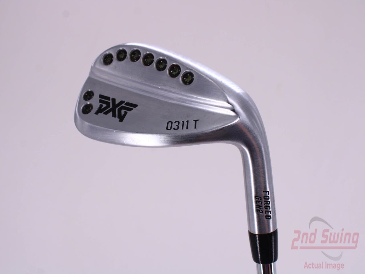 PXG 0311 T GEN2 Chrome Single Iron Pitching Wedge PW True Temper Elevate Tour S300 Steel Stiff Right Handed 36.0in