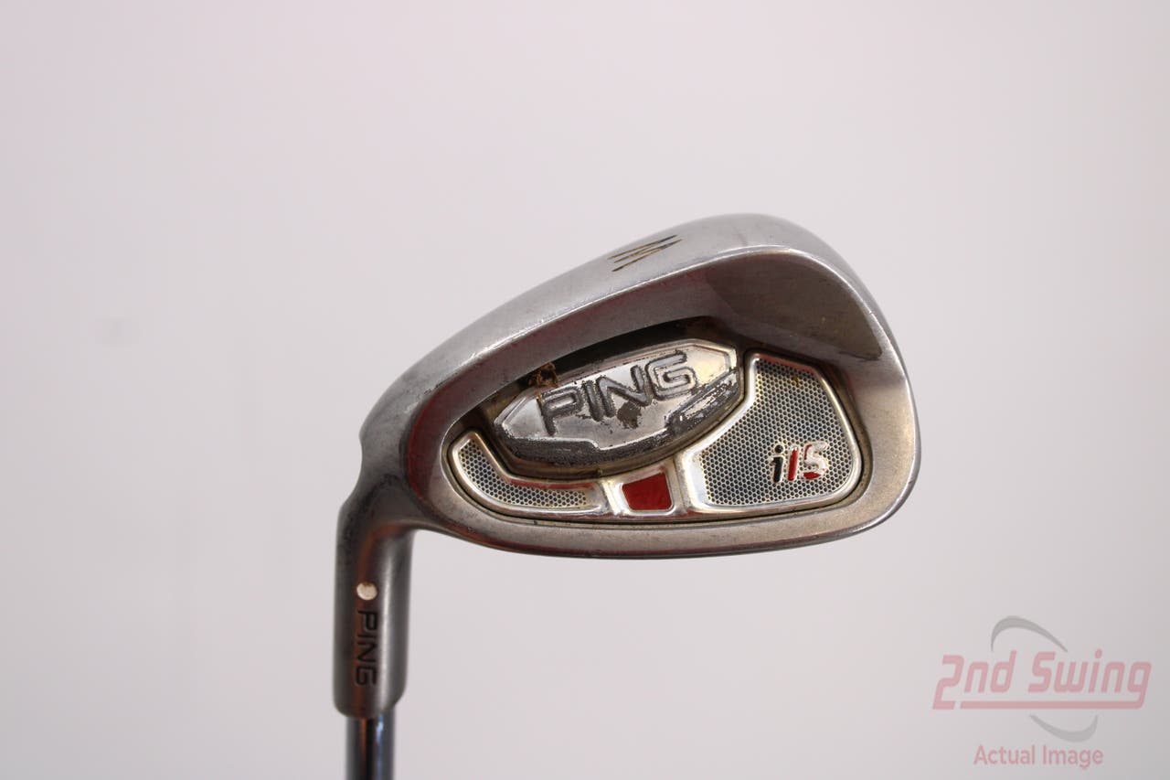 Ping i15 Wedge Pitching Wedge PW Ping AWT Graphite Stiff Left Handed White Dot 35.75in