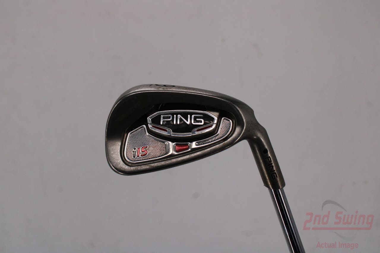 Ping i15 Single Iron 9 Iron Ping AWT Steel Stiff Right Handed Black Dot 36.0in