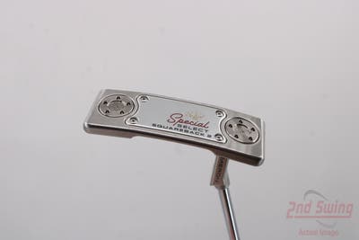 Mint Titleist Scotty Cameron Special Select Squareback 2 Putter Slight Arc Steel Right Handed 33.5in