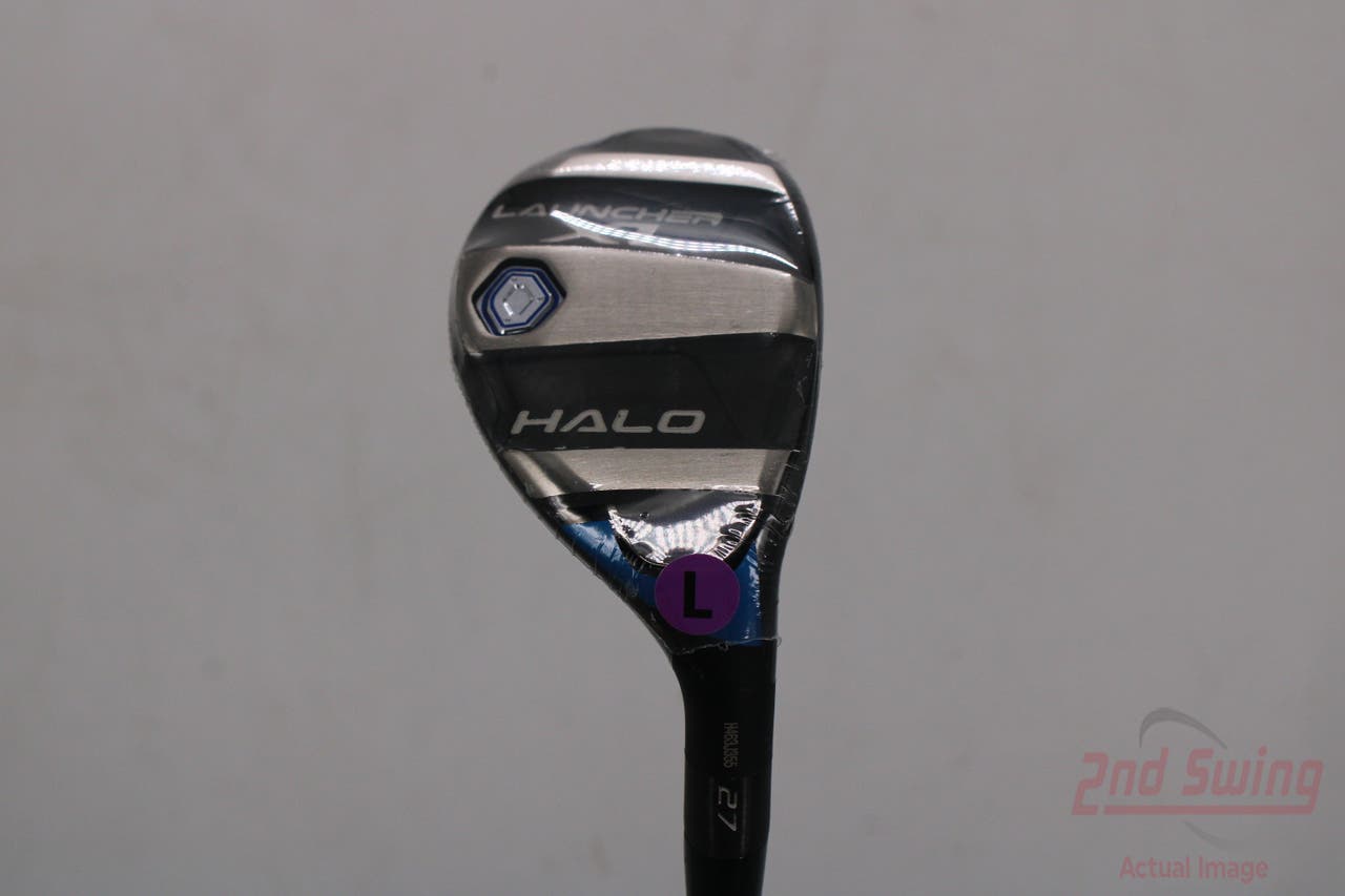Mint Cleveland Launcher XL Halo Hy-Wood Hybrid 6 Hybrid 27° Project X Cypher 40 Graphite Ladies Right Handed 38.0in