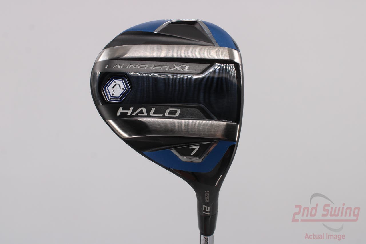 Mint Cleveland Launcher XL Halo Fairway Wood 7 Wood 7W 21° Project X Cypher 55 Graphite Regular Right Handed 42.5in