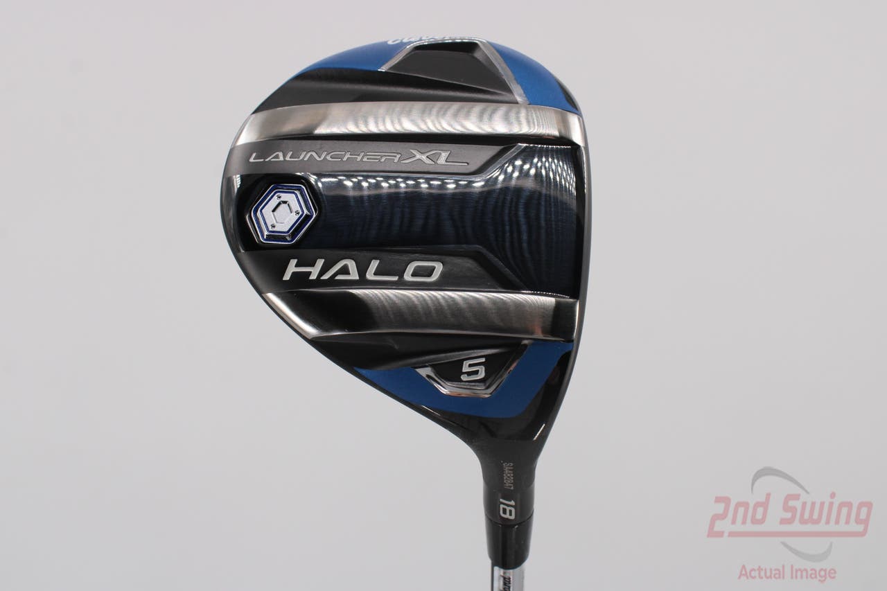 Mint Cleveland Launcher XL Halo Fairway Wood 5 Wood 5W 18° Project X Cypher 55 Graphite Regular Right Handed 43.0in