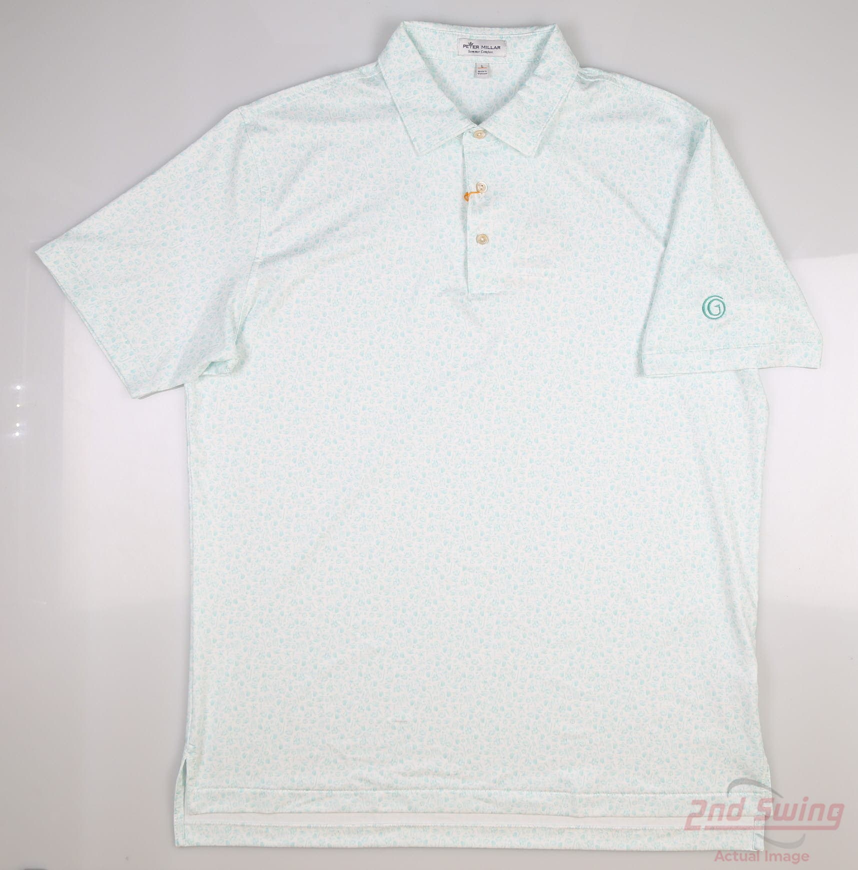 Peter Millar All Mens Short Sleeve Golf Shirts (D92226331491) 2nd