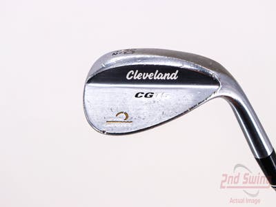 Cleveland CG15 Satin Chrome Wedge Lob LW 60° 12 Deg Bounce Cleveland Traction Wedge Steel Wedge Flex Right Handed 35.5in