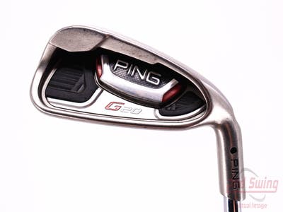 Ping G20 Single Iron 6 Iron Ping CFS Steel Stiff Right Handed Black Dot 37.5in