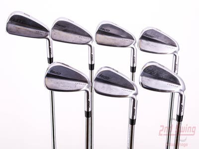 Ping i500 Iron Set 5-PW GW Stock Steel Shaft Steel Stiff Right Handed White Dot 37.25in