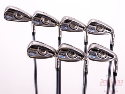Ping 2016 G Iron Set 5-PW GW Ping CFS Graphite Graphite Stiff Right Handed White Dot 38.75in