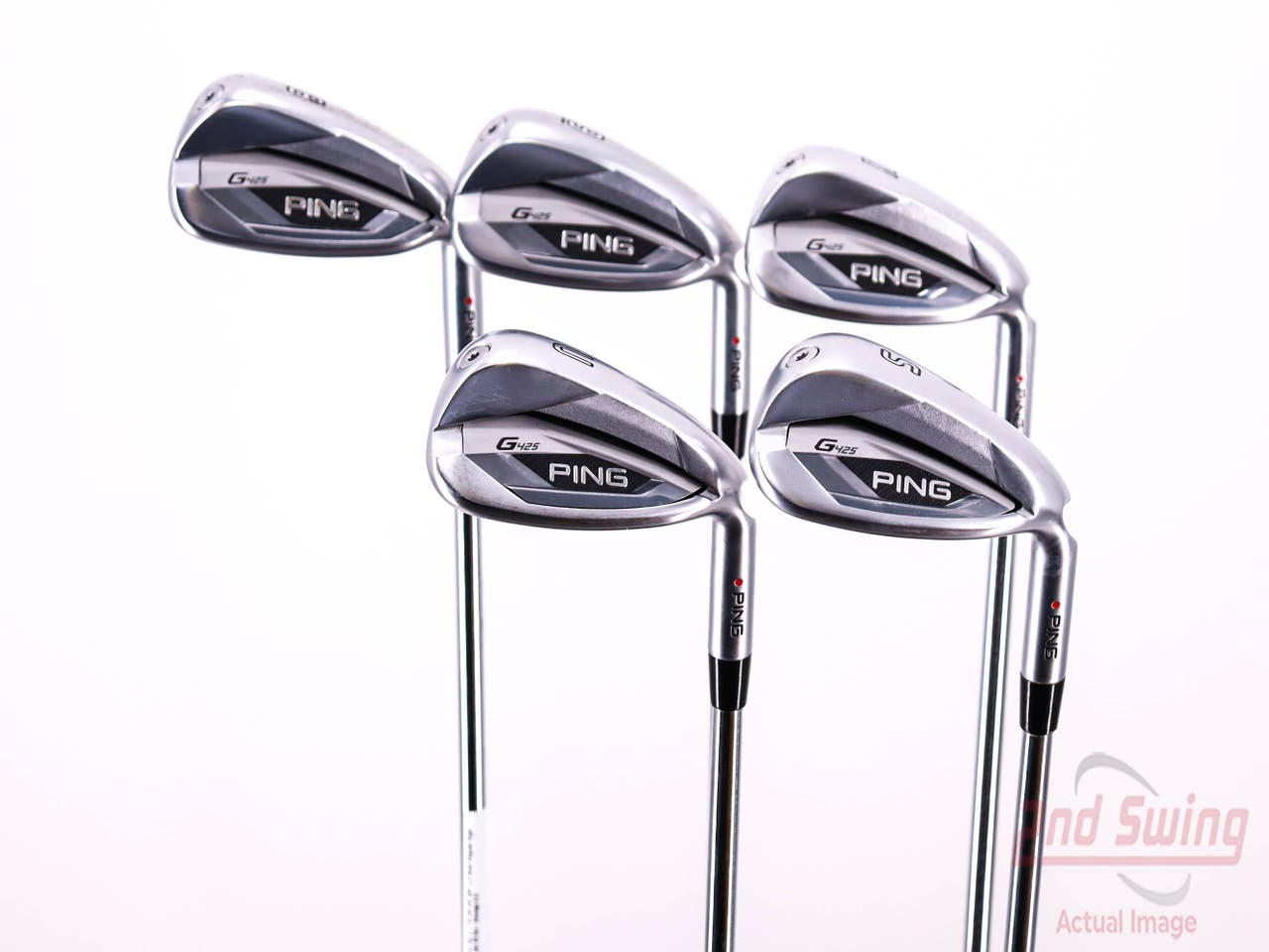 Ping G425 Iron Set 8-PW AW SW AWT 2.0 Steel Regular Right Handed Red dot 36.5in