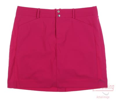 New Womens Ralph Lauren Golf Skort 8 Pink MSRP $138