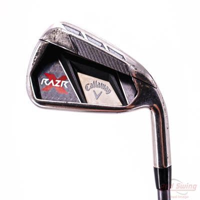 Callaway Razr X Single Iron 6 Iron Stock Graphite Shaft Graphite Ladies Right Handed 36.5in