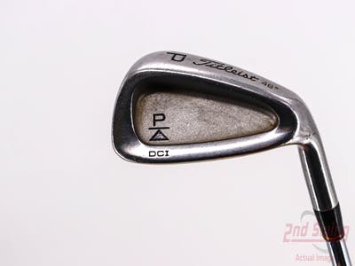 Titleist DCI Black Single Iron Pitching Wedge PW Stock Steel Shaft Steel Stiff Right Handed 35.75in
