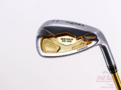 Mint Honma IS-05 Single Iron Pitching Wedge PW ARMRQ8 48 Graphite Regular Right Handed 35.0in