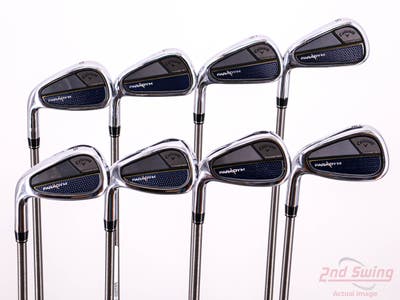 Callaway Paradym Iron Set 5-PW AW GW Aerotech SteelFiber fc80 Graphite Regular Left Handed STD