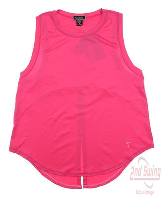 New Womens Golftini Golf Tank Top Large L Pink MSRP $85