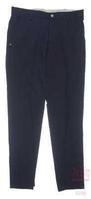 New Mens Adidas Pants 32 x32 Navy Blue MSRP $100