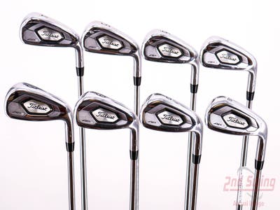 Titleist 718 AP3 Iron Set 4-PW AW FST KBS Tour $-Taper Steel Stiff Right Handed 38.0in