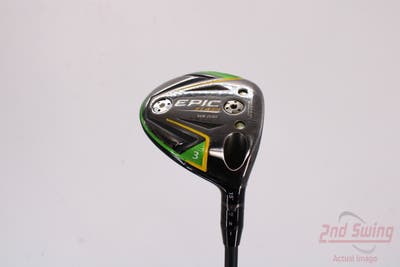 Callaway EPIC Flash Sub Zero Fairway Wood 3 Wood 3W 15° Project X Cypher 50 Graphite Regular Right Handed 43.0in