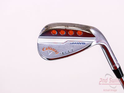 Callaway Jaws MD5 Platinum Chrome Wedge Lob LW 58° 8 Deg Bounce C Grind Dynamic Gold Tour Issue S200 Steel Stiff Right Handed 35.5in