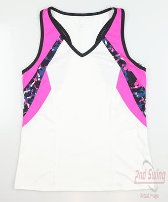 New Womens Tail Golf Tank Top Small S Multi MSRP $90