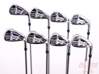 Callaway Rogue Pro Iron Set 4-PW AW True Temper XP 105 Stepless Steel Stiff Right Handed 38.5in
