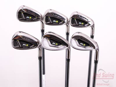 TaylorMade 2019 M2 Iron Set 8-PW AW SW LW TM Reax 65 Graphite Regular Right Handed 37.0in