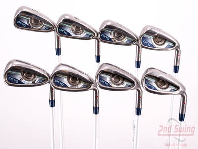 Ping G LE Iron Set 5-PW AW SW ULT 230 Ultra Lite Graphite Ladies Right Handed Red dot 38.0in