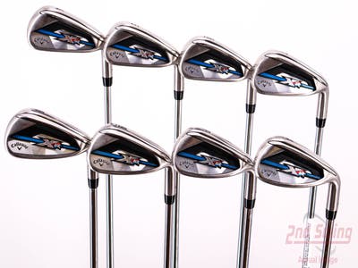 Callaway XR OS Iron Set 4-PW AW True Temper Speed Step 80 Steel Regular Right Handed 38.5in