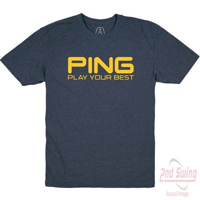 New Ping Play Your Best Navy Medium T-Shirt