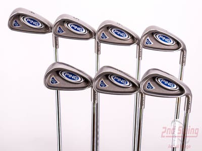 Ping G5 Iron Set 4-PW Ping AWT Steel Regular Right Handed Blue Dot 37.75in