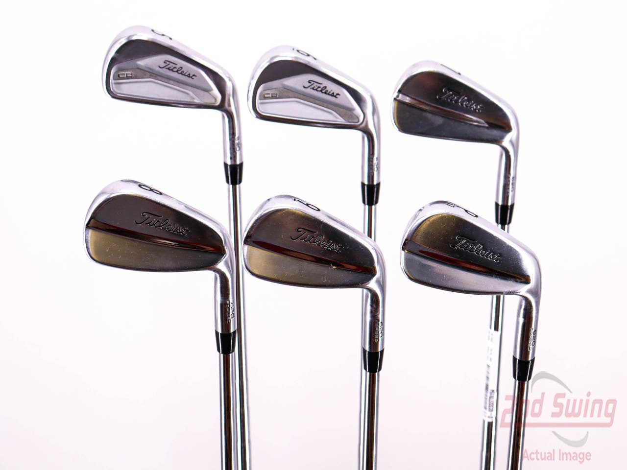 Titleist 620 MB/CB Combo Iron Set 5-PW FST KBS Tour-V 110 Steel Stiff Right Handed 38.25in