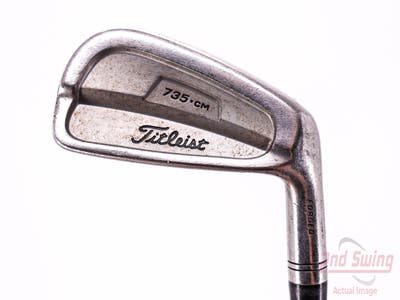 Titleist 735.CM Stainless Single Iron 6 Iron True Temper Dynamic Gold S300 Steel Stiff Right Handed 38.0in