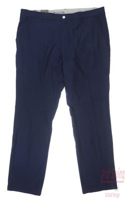 New Mens Adidas Pants 34 x32 Navy Blue MSRP $80