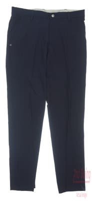 New Mens Adidas Pants 32 x30 Navy Blue MSRP $80
