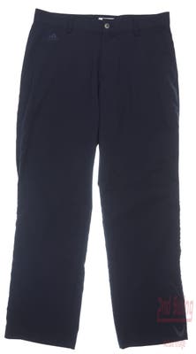 New Mens Adidas Pants 32 x32 Navy Blue MSRP $80