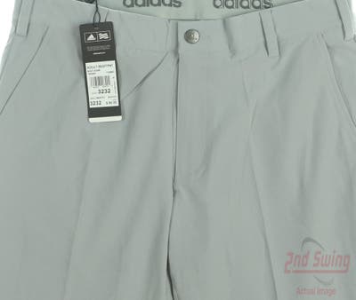 New Mens Adidas Pants 32 x32 Gray MSRP $80
