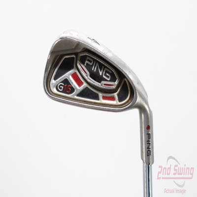 Ping G15 Single Iron 4 Iron Ping AWT Steel Stiff Right Handed Red dot 41.0in