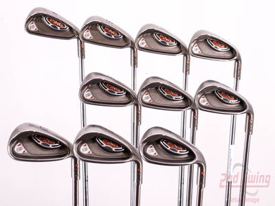 Ping G10 Iron Set 4-PW AW SW LW Ping AWT Steel Stiff Right Handed Orange Dot 37.5in