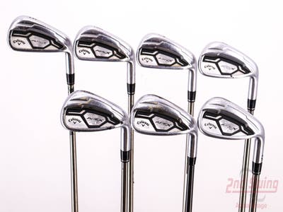 Callaway Apex CF16 Iron Set 5-PW AW UST Mamiya Recoil Graphite Regular Right Handed 39.0in