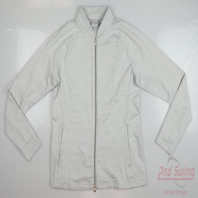 New Womens Dunning Golf Jacket Small S Gray MSRP $118