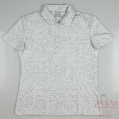 New Womens Dunning Golf Polo X-Small XS Gray MSRP $95