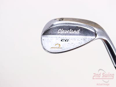 Cleveland CG15 Satin Chrome Wedge Lob LW 60° 8 Deg Bounce Cleveland Traction Wedge Steel Wedge Flex Right Handed 35.5in