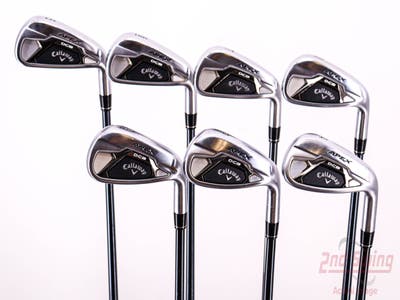 Callaway Apex DCB 21 Iron Set 5-PW AW UST Mamiya Recoil 65 Dart Graphite Regular Right Handed 38.0in