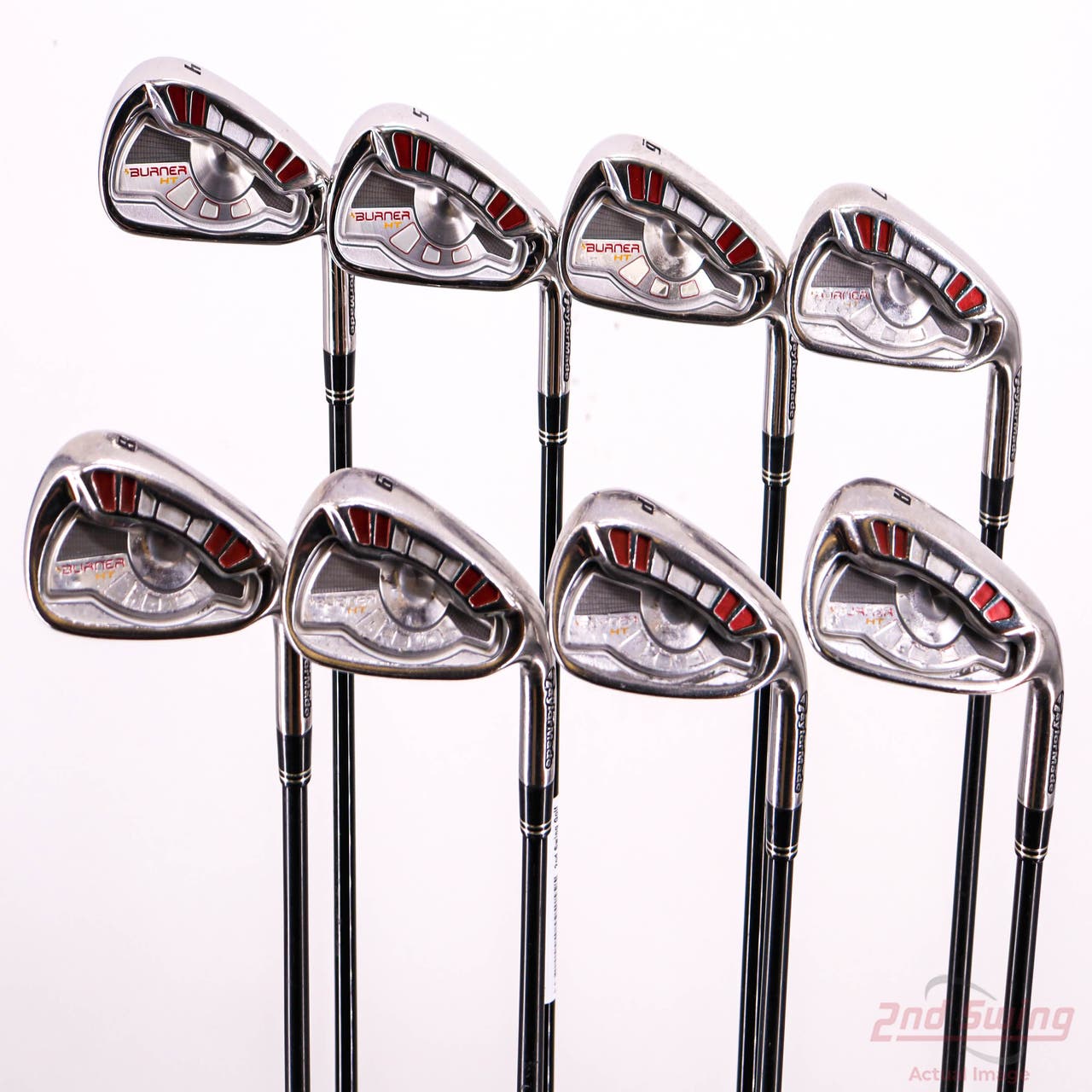 TaylorMade Burner HT Iron Set (D92333830396) 2nd Swing Golf